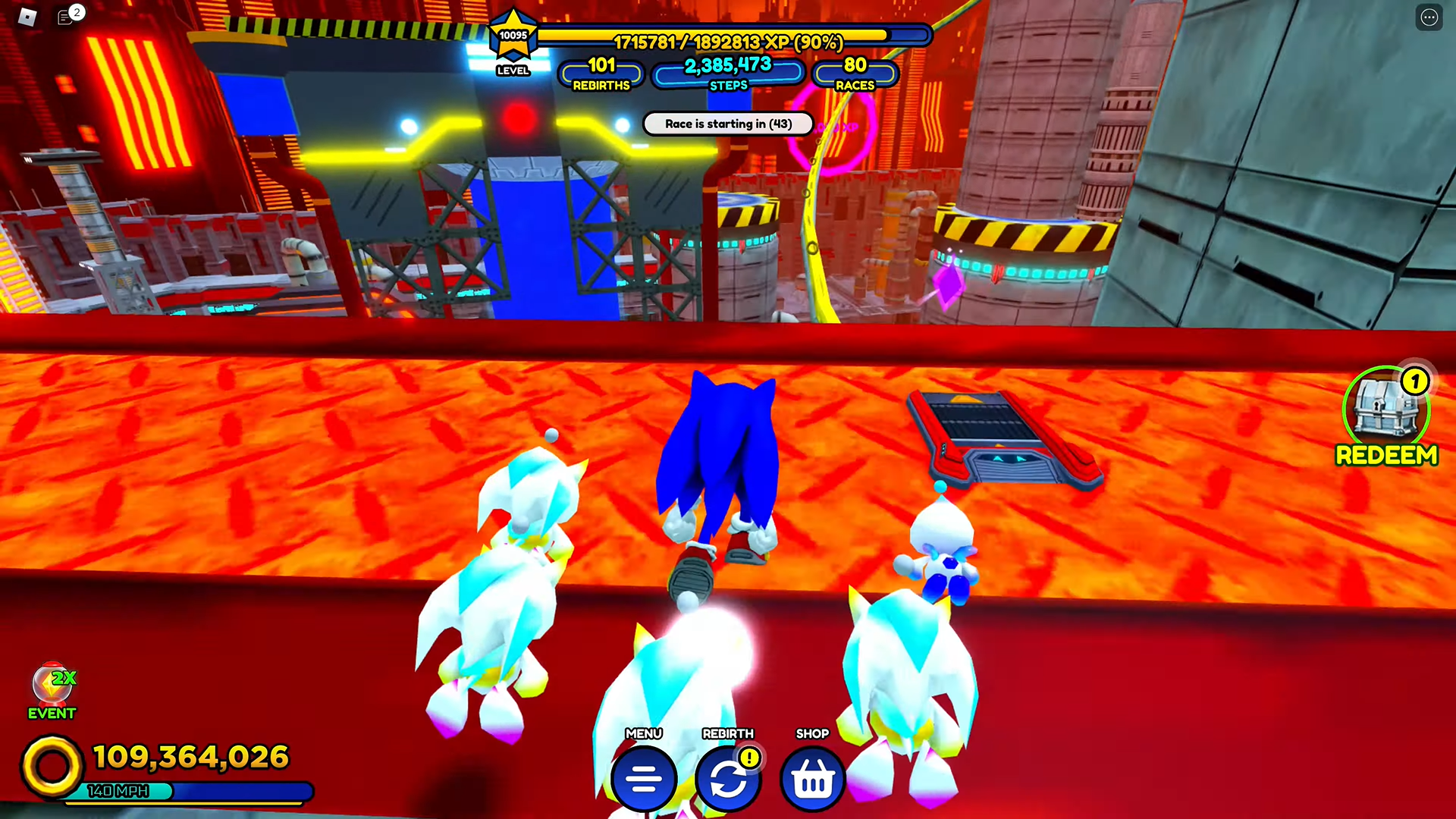 CLOSED BETA] Sonic Speed Simulator - An OFFICIAL Sonic Roblox Game - Page 2  - Games - Sonic Stadium