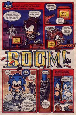 Sonic HQ: Project Sonic - The Comic Scans Page