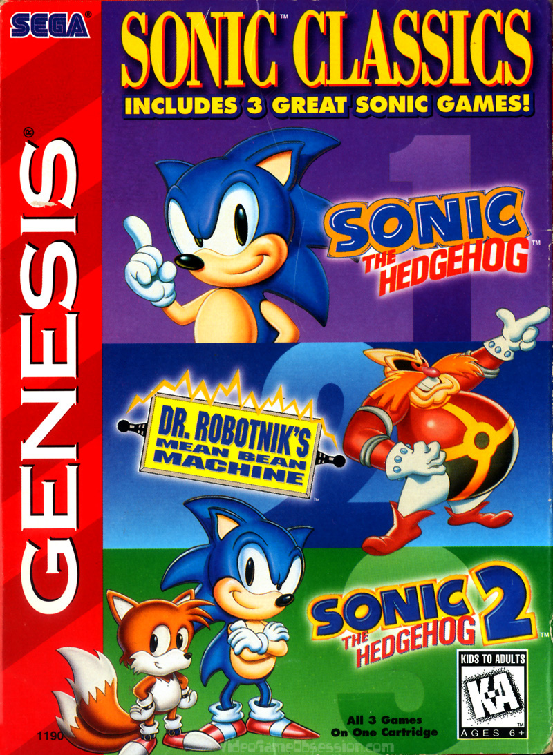 sonic 3 and knuckles sega genesis classics