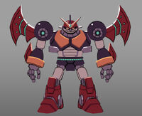 Later colored design. Art by Min Ho Kim.