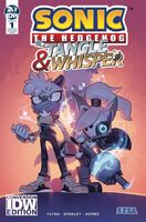 Sonic the Hedgehog: Tangle and Whisper #1 (July 2019, convention exclusive cover (SDCC)). Art by Evan Stanley.