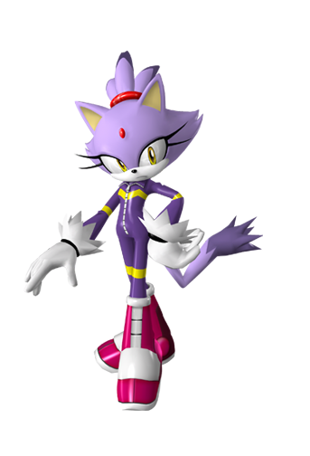 Blaze the cat figure top