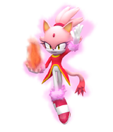 Burning Blaze render