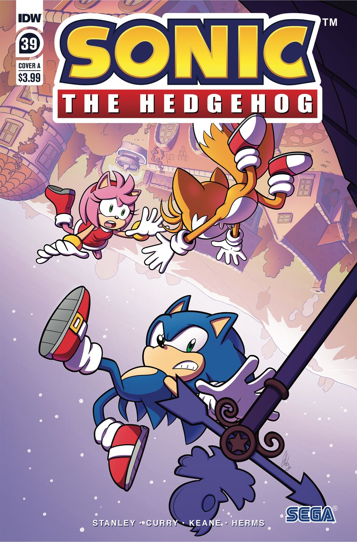 IDW Sonic Issue 10 covers - Tails' Channel