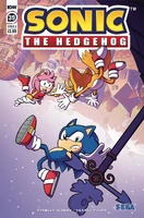 Sonic the Hedgehog #39 (May 2021). Art by Abby Bulmer. Coloring by Joana Lafuente.