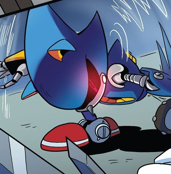 Sonic IDW issue 7 sonic vs Neo metal sonic yami speedy's dubbed