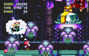 Lava Reef Zone Act 2 Knuckles cutscene