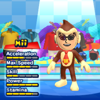 Mii costume from Mario & Sonic at the London 2012 Olympic Games.