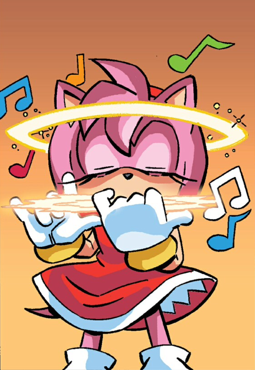 Amy Rose (Sonic the Comic), Sonic Wiki Zone