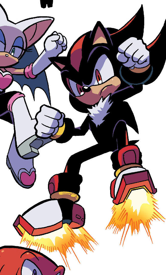 Does Shadow actually need the Rocket Skates to keep up with Sonic? Is he  decent without them? Would Sonic be faster with them? - Quora