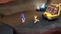 SB S1E19 Sonic Tails inner volcano