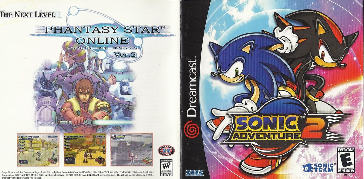 Sonic Adventure 2/Manuals | Sonic Wiki Zone | Fandom