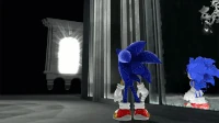 Classic Sonic goes after Dr. Eggman, from .