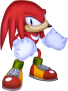 Artwork promocional de Knuckles the Echidna por KIeran Gates