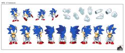 Sonic The Hedgeblog — Higher resolution sprite artwork of classic