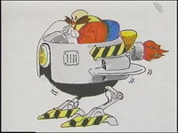 A colored image of the final design of Dr. Eggman