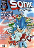 Sonic the Comic #175 (February 2000). Art by Richard Elson. Coloring by John M. Burns.