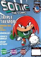 Sonic the Comic #69 (Januarary 1996). Art by Nigel Dobbyn.