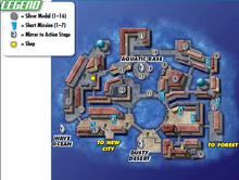 Castle Town mapa