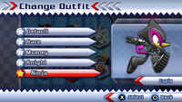 Ninja Suit: Challenge: Win Espio Cup in single player.