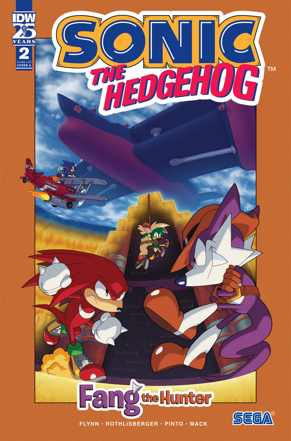 Sonic the Hedgehog: Fang the Hunter Issue 2 | Sonic Wiki Zone | Fandom