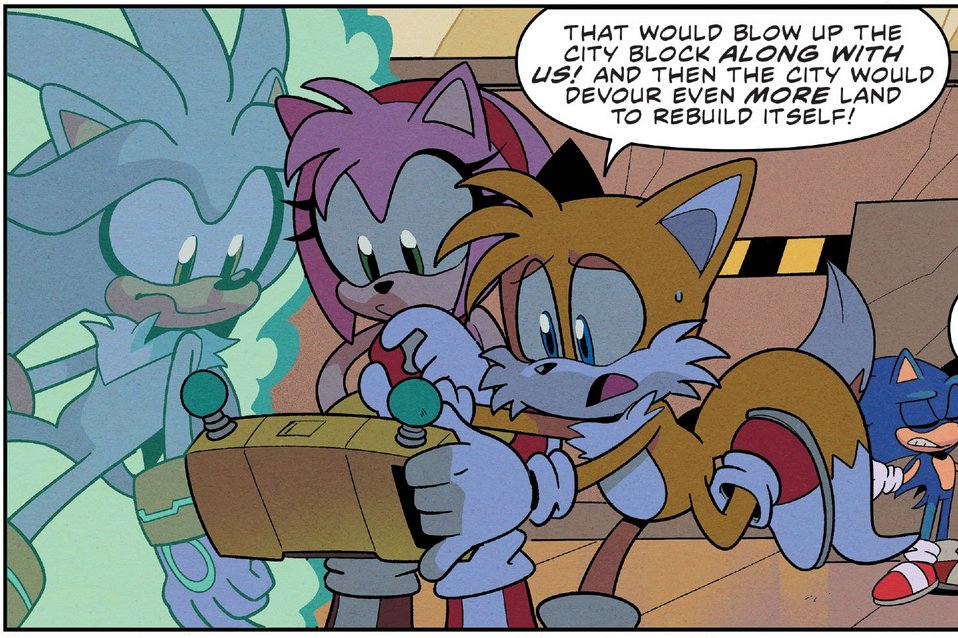 Strange, Isn't It? — In Sonic Battle, Miles Tails Prower has multiple