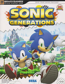 SonicGenerationsBRADYGAMESCover