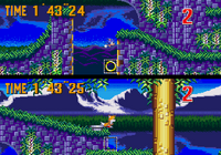 Sonic 3 Azure Lake Zone 4