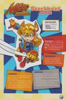 Antoine's Profile from the German localization, untranslated.