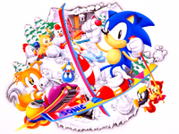 SegaSonic the Hedgehog 1994 Calendar