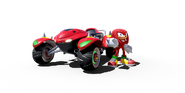 Team Sonic Racing Knuckles