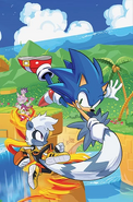 Okładka Sonic the Hedgehog #4