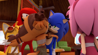 SB S1E05 Sticks hug Sonic