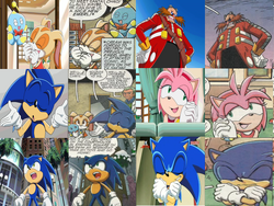 Sonic and Fatherhood - Sonic 10 Years Later Comic Dub Compilation