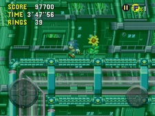 The miscolored water of the good future in the 2011 remaster.