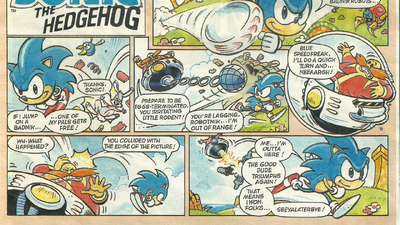 Sonic the Hedgehog (comic strip), Sonic Wiki Zone