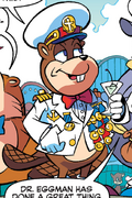 Admiral Beaverton Sonic Boom Archie Comic