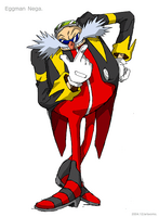 Early design of Eggman Nega