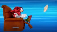 S1E30 Knuckles chair pie