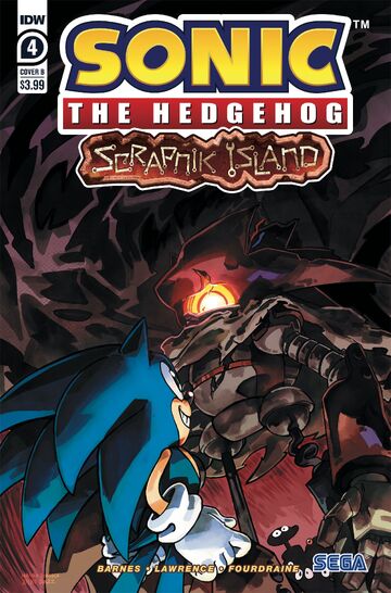 Sonic the Hedgehog (IDW COMICS)- Scrapnik Island Issue 4 Mecha Sonic's  Redemption (Dub) 