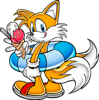 Tails in a Swim ring