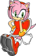 Amy-Sonic adventure-sitting