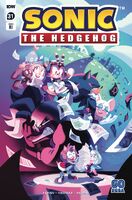 Sonic the Hedgehog #31 (September 2020). Art by Nathalie Fourdraine.