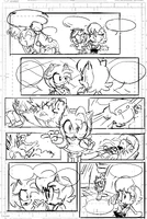 Page six sketch. Art by Adam Bryce Thomas.