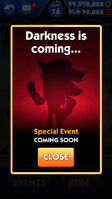 Promo for Shadow's appearance on Sonic Dash 2: Sonic Boom.