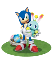 Sonic and Chao for Easter