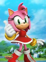 Wallpaper of the stage with Amy