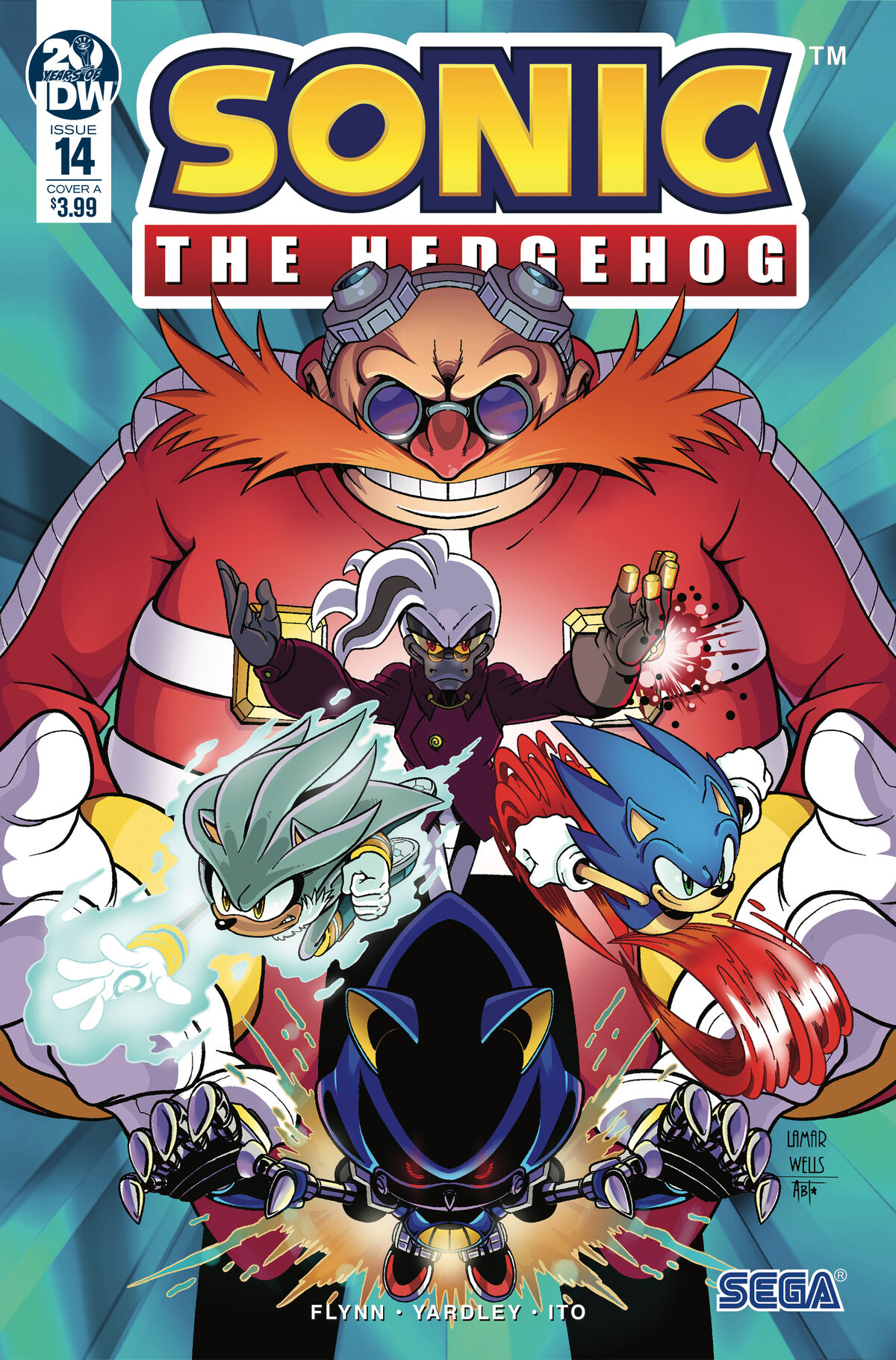 IDW Sonic the Hedgehog Issue 14, Sonic Wiki Zone