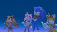 SB S1E14 Team Sonic night