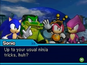 Sonic y los Chaotix